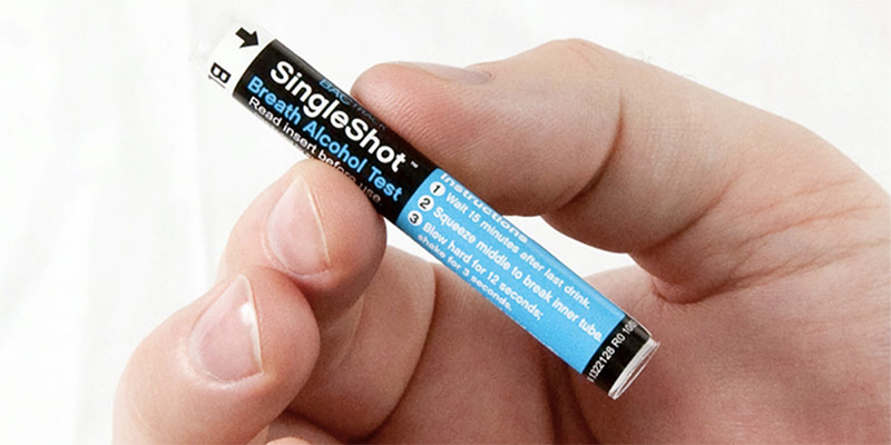 SingleShot Breathalyzer
