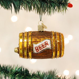 Beer Keg Ornament