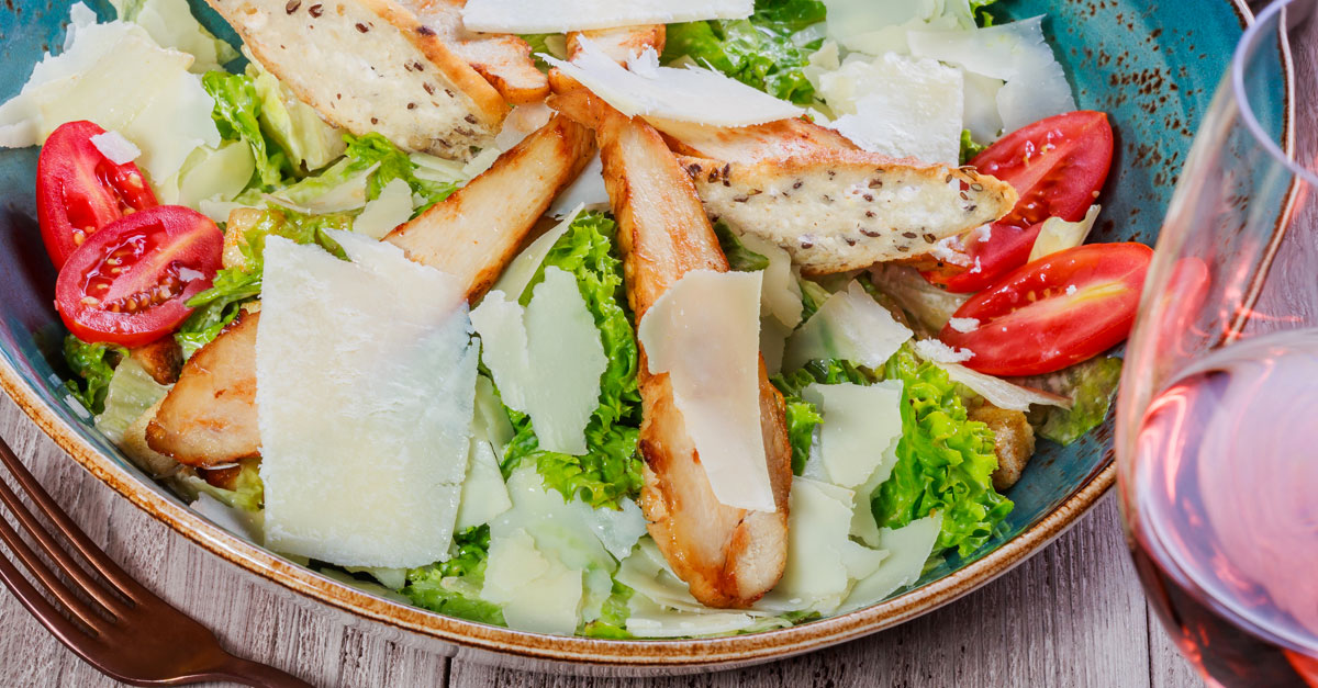 Image result for cobb salad wine