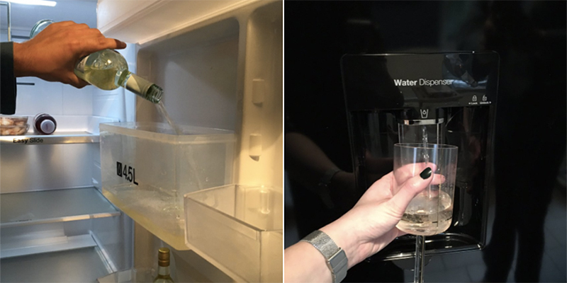 wine fridge hack