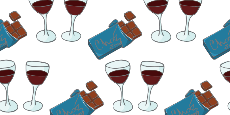 New Year's Dieters Rejoice-- Dark Chocolate and Wine Consumption Is Good For You