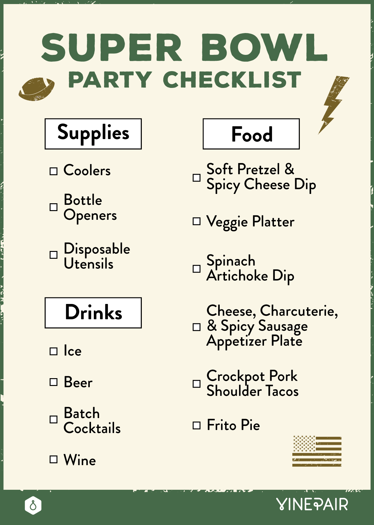 Super Bowl Party Checklist [INFOGRAPHIC]