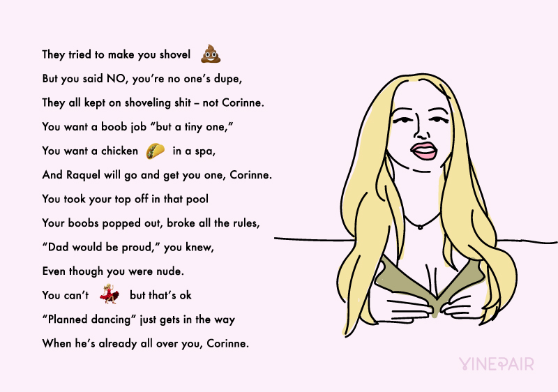 An Ode to Corinne, Who Didn’t Win the Bachelor But Should Have