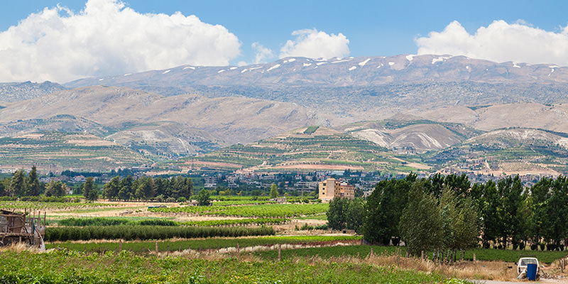Bekaa Valley, Lebanon is one of the 7 Off the Beaten Wine Regions to Visit in 2017