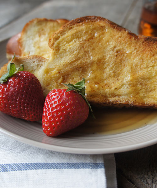 Bourbon French Toast With Bourbon Maple Syrup - Recipe