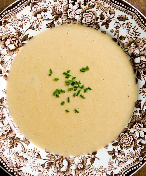Potato and Irish Cheddar Soup hot warm savory comfort food