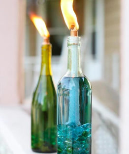 9 Adorable Garden Crafts to Make With Wine Bottles | VinePair