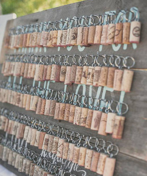 10 Simple Ways to Incorporate Cork Crafts Into Your Wedding Reception