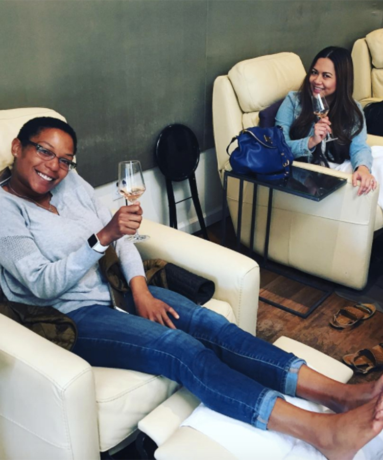 This Nail Salon Claims to Have one of the Best Wine Lists in the Country