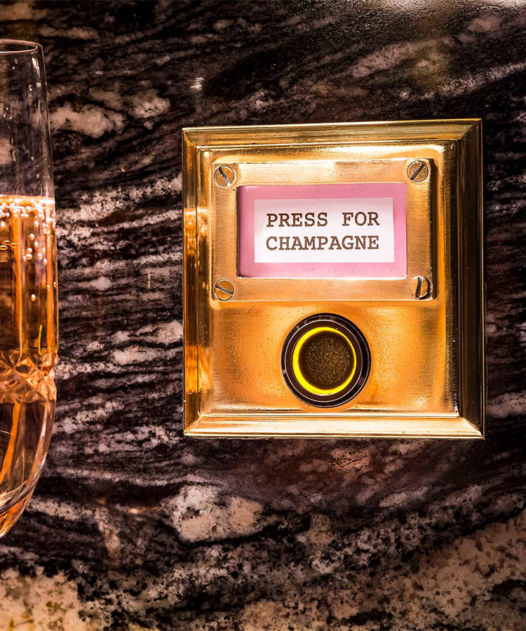 This Office’s Desks Have Champagne-On-Demand Buttons