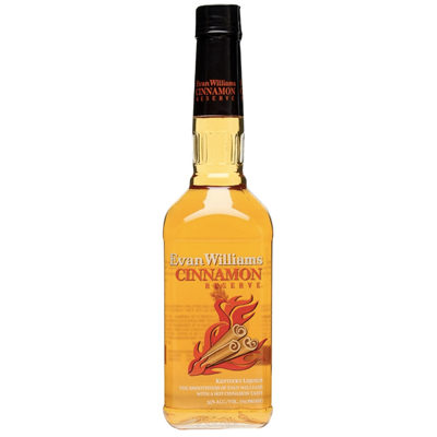 The 10 Most Popular Cinnamon Whiskey Brands Evan Williams Cinnamon Reserve