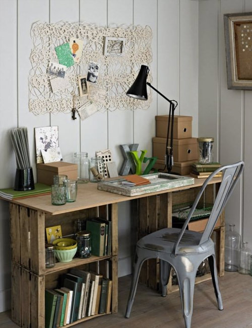 10 Innovative Ways to Use Wooden Wine Crates Around Your Home Corner Desk