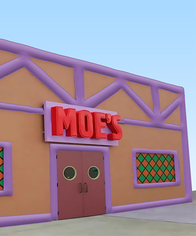 Drink Like Homer Simpson In An Inflatable Moe’s Tavern