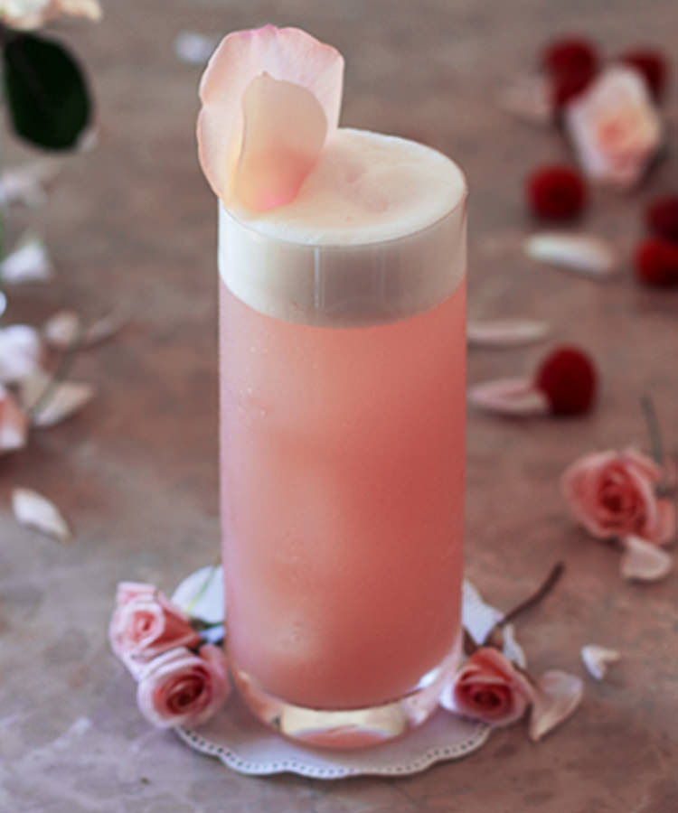 7 Spring Cocktails Perfect For Easter Sunday Raspberry Rose Fizz