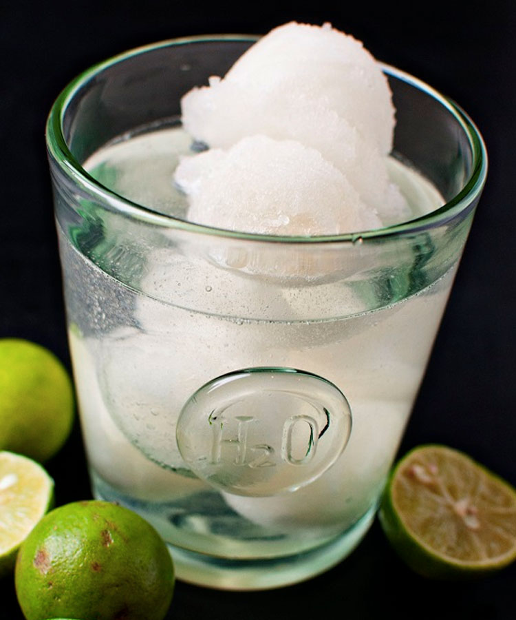 This tequila based Key Lime Sorbet cocktail is a spring drink you need to make right now.