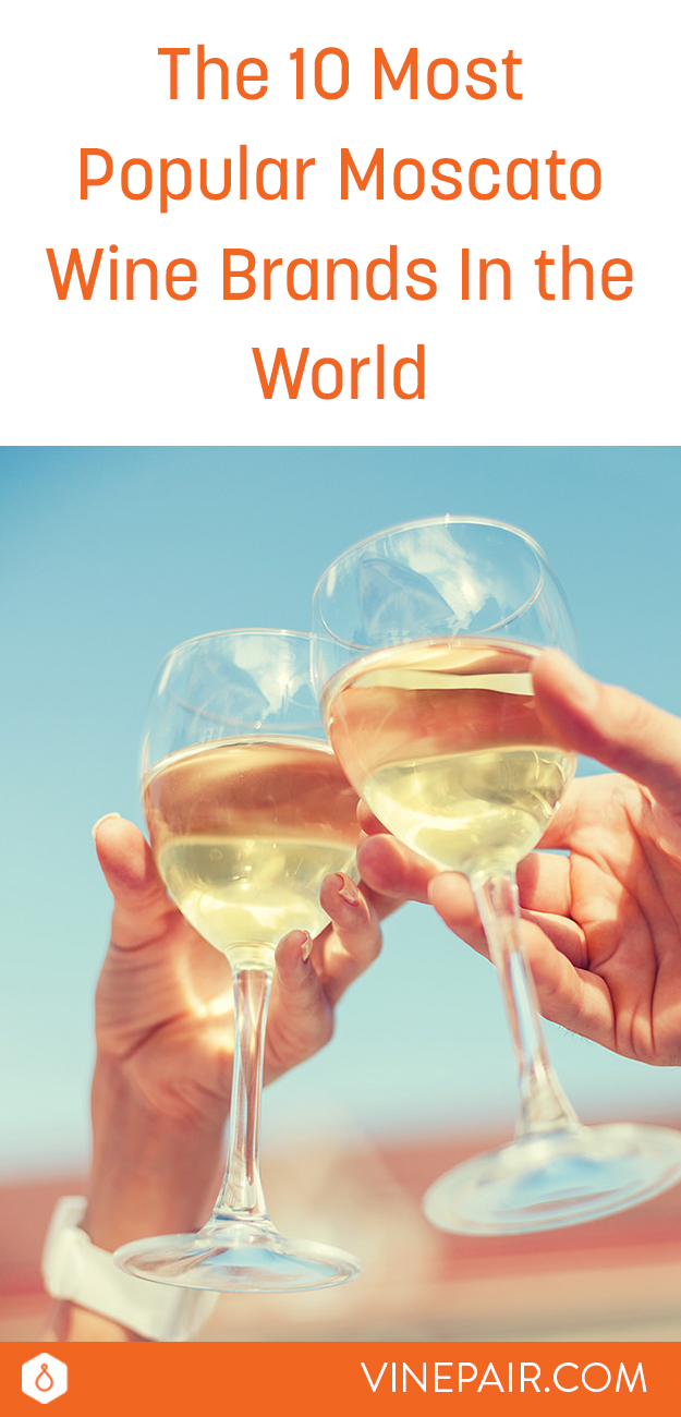 The 10 Most Popular Moscato Wine Brands In the World