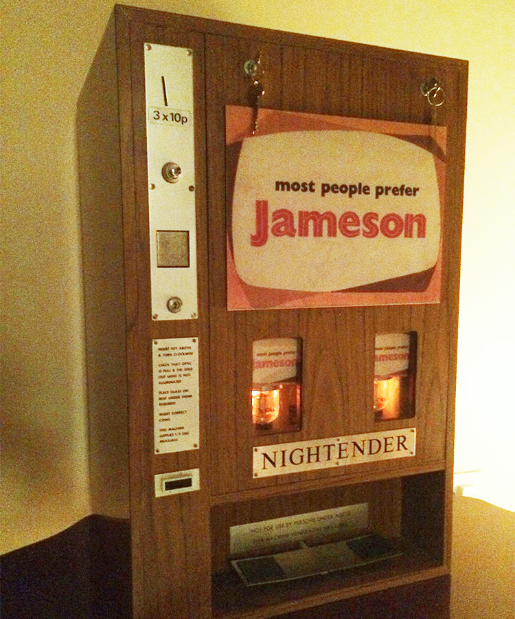 This Vintage Jameson Whiskey Dispenser is Just What Your Home Needs