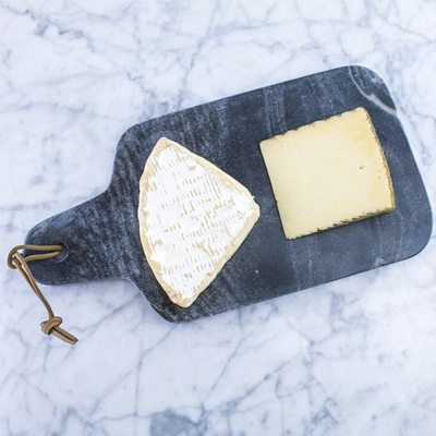 This black marble cheese board is the perfect addition to your Mother's Day gift basket.