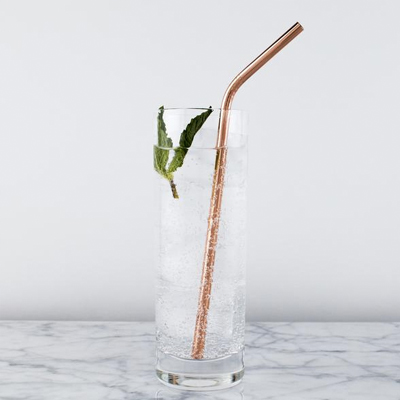 These copper cocktail straws are the perfect addition to your Mother's Day gift basket.