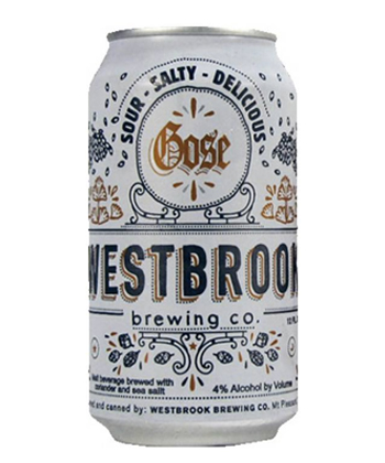 Westbrook Gose is one of the best canned beers for Memorial Day Weekend
