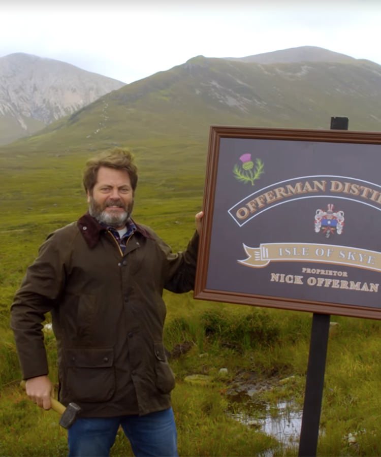 Nick Offerman Wants To Open His Own Scotch Distillery