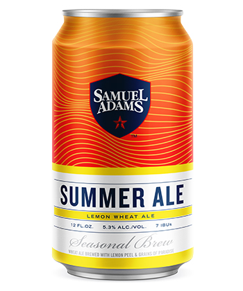 Sam Adams Summer Ale is one of the best canned beers for Memorial Day Weekend