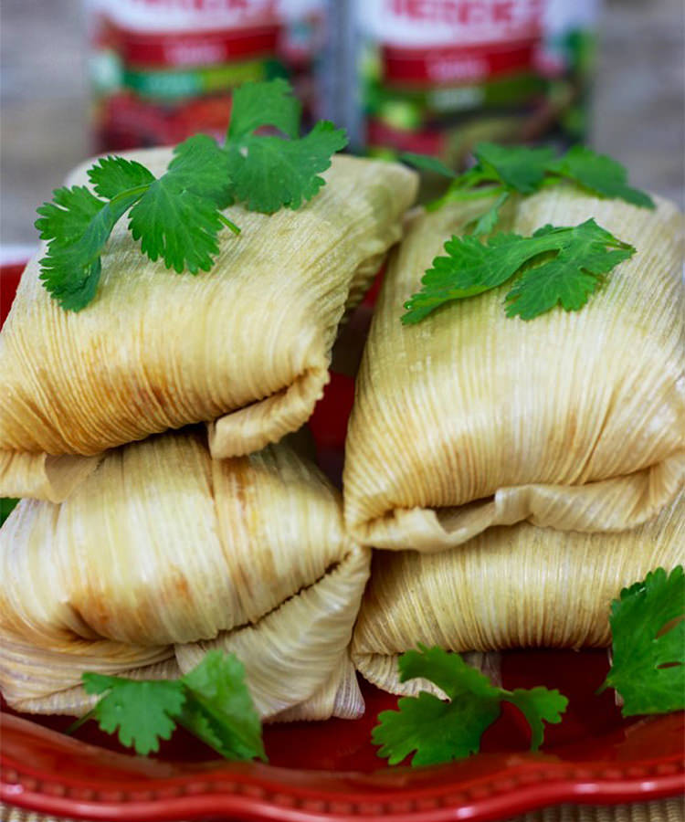 these shredded chicken tamales are one of the 9 Best Recipes for Cinco de Mayo