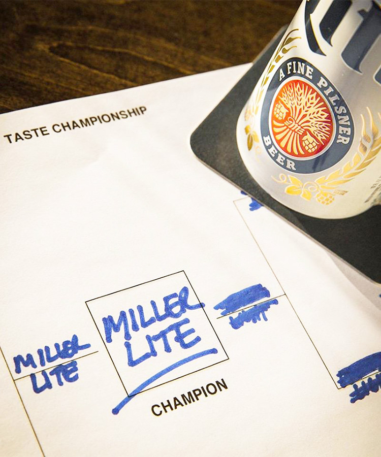 Miller Lite Challenges 500,000 Bud Light Drinkers to a Taste Test