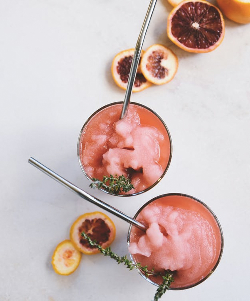 This frozen negroni slushy is a delicious twist on everyone's favorite classic cocktail