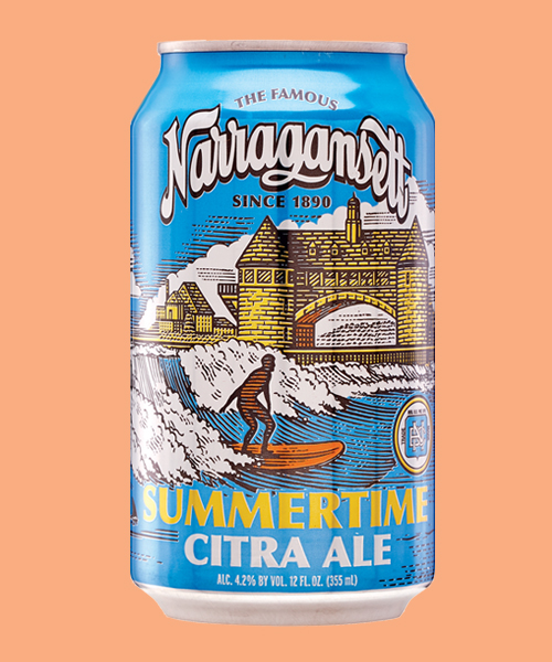 Narragansett Summertime Citra Ale top 25 summer beers