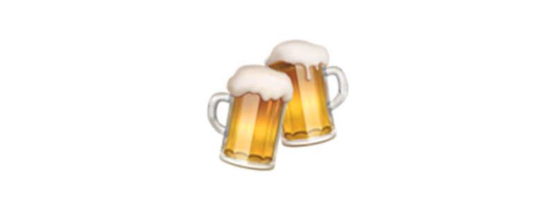 beer cheers emoji