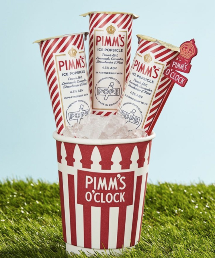 Pimm’s Popsicles are Finally Here and We’re Freaking Out