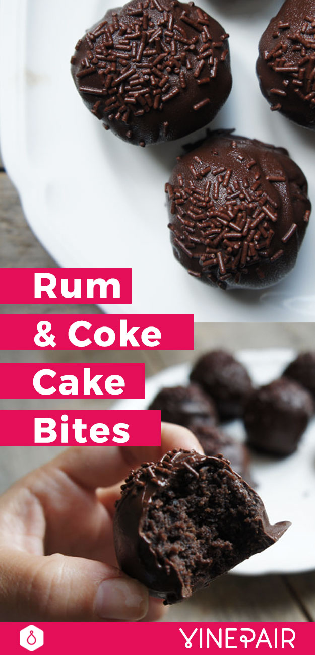 Our Favorite Rum and Coke Cake Balls Recipe VinePair