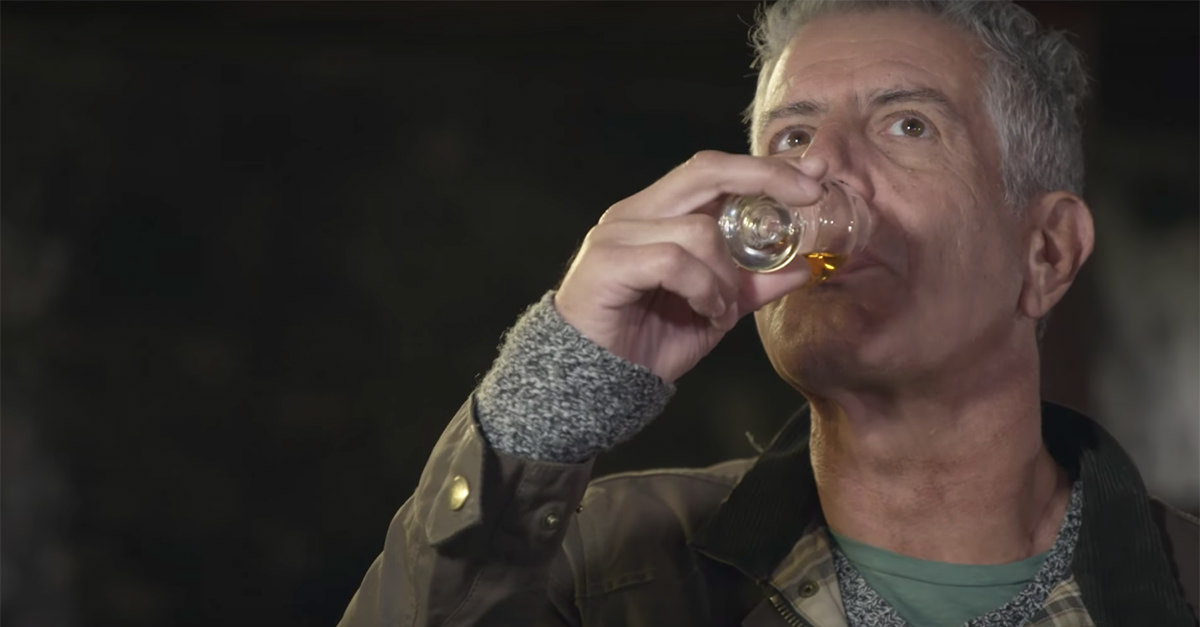 When is it ok to drink whisky with ice? Anthony Bourdain reveals