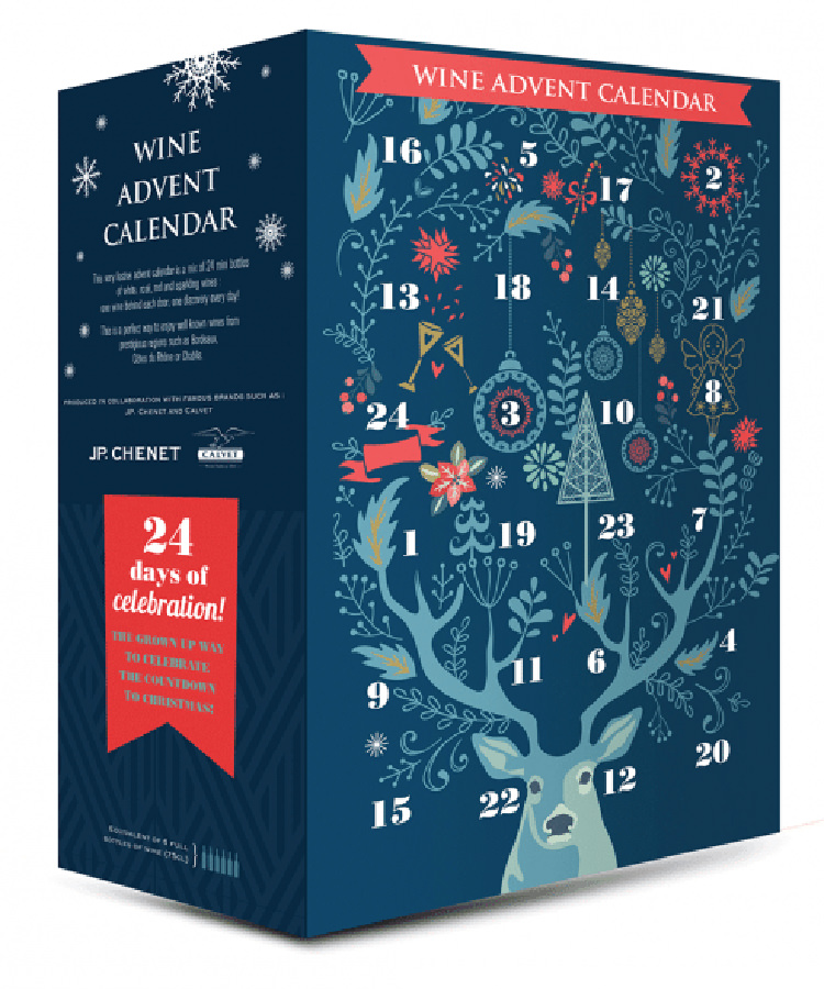 This Aldi Wine Advent Calendar Has 24 Days’ Worth of Wine