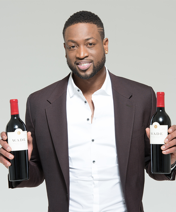LeBron James and Dwayne Wade Celebrate Signing With Wine
