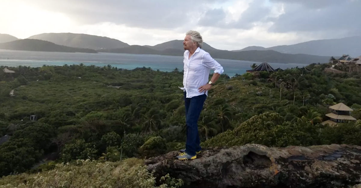 Richard Branson Rode Out Hurricane Irma in his Wine Cellar VinePair