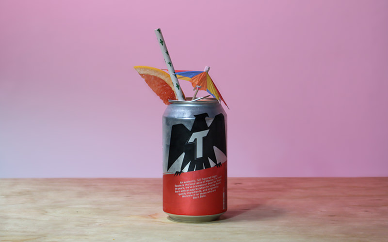 The Tecate Paloma Beer Can Cocktail