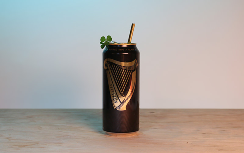 irish Meal Beer Can Cocktail