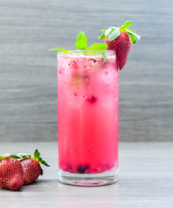 The Pink Strawberry Mojito Recipe
