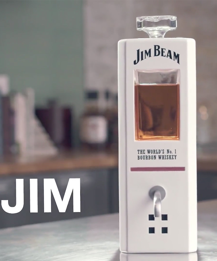 Jim Beam’s Smart Decanter Pours Shots On Command