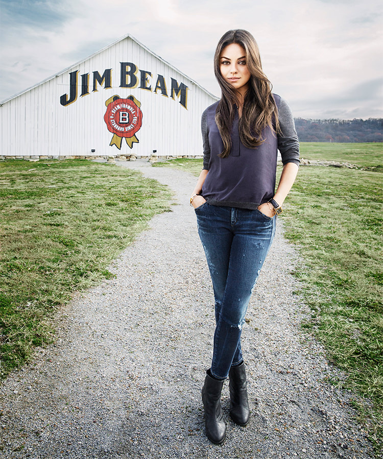People are Calling for a Jim Beam Boycott Because of Mila Kunis