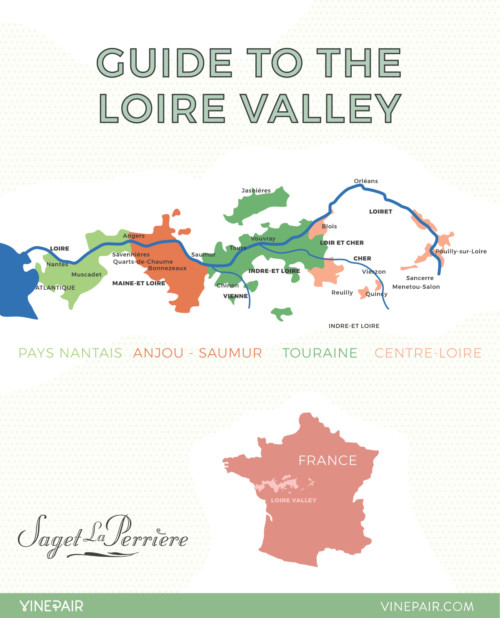 An Introduction to the Regions of the Loire Valley MAP VinePair