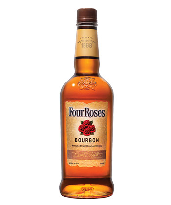 Four Roses is one of the best whiskies for a Boulevardier