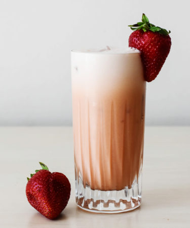 Strawberry Mezcal Flip Recipe