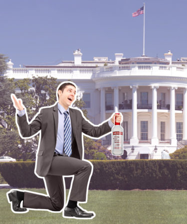 White House Office Staff Smirnoff ‘Iced’ Each Other