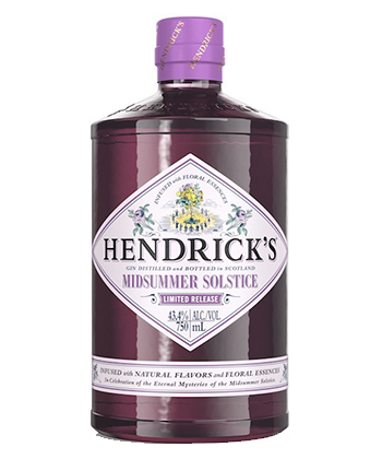 Hendrick's Midsummer Solstice is one of the 6 Best Flavored Gins for 2019