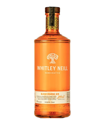 Whitley Neill Blood Orange Gin is one of the 6 Best Flavored Gins for 2019