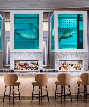A Controversial Damien Hirst Shark is the Star of Las Vegas Palms’ New Bar