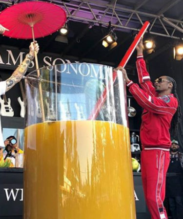 Snoop Dogg Snags Guinness World Record for Giant Gin and Juice Cocktail